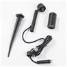 Set van 3 1W tuinspots LED verwisselbaar 3000K 12V, 210 lumen