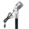 Set di 3 faretti da giardino da 6W Argento 3000K 12V Bianco caldo con picchetto di terra e trasformatore
