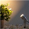 VBLED - LED-Lampe, LED-Treiber, Dimmer online beim Hersteller kaufen|3er-Set 6W Gartenleuchte Gartenstrahler Silber 3000K 12V Warmweiß mit Erdspieß und Trafo