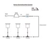 Set van 3 "EZDIM" inbouw vloerspots warm wit 6W 12V AC/DC