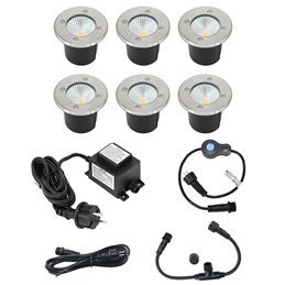 VBLED - LED-Lampe, LED-Treiber, Dimmer online beim Hersteller kaufen|Schwenkbarer LED Bodeneinbaustrahler 230V AC IP67 wassergeschützt ohne Leuchtmittel