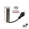Mini luminaria empotrable de suelo LED "Celino" 3-KIT / 12V incl. bombilla (cambiable)