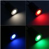 GARTUS Apparecchio da incasso a pavimento a LED "Callis" RGB+bianco caldo 1W 12V AC/DC (lampada sostituibile)