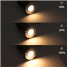VBLED LED recessed floor luminaire "Callis" Warm white 1W 12V EZDIM