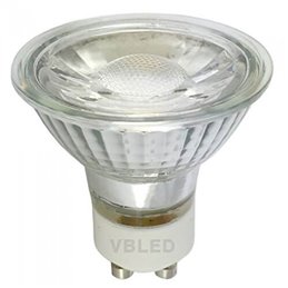 Faretto da incasso a pavimento a LED con zoccolo orientabile con lampadina da 5,5W e connettore per cavo a 3 vie
