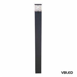 VBLED - LED-Lampe, LED-Treiber, Dimmer online beim Hersteller kaufen|8W LED Wegeleuchte Pollerleuchte schwarz 30 cm