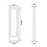 VBLED Bollard Light Path Light "Maiestas" 230V AC 12W 3000K 60cm high