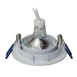 LED aluminium inbouwspot / wit / rond / 5W LED / GU5.3/ MR16