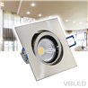 VBLED - LED-Lampe, LED-Treiber, Dimmer online beim Hersteller kaufen|LED Einbaustrahler / Aluminium / silber Optik / eckig / inkl. 3.5W LED