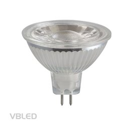 LED Bulb / ModuleSet of 10 MR16 GU5.3 LED lamps, dimmable, 450LM, 5W  replacement for 50W halogen lamps, warm white(2900K), 12V AC/DC