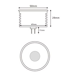 VBLED - LED-Lampe, LED-Treiber, Dimmer online beim Hersteller kaufen|RGB+WW Leuchtmittel Dimmbar inkl. Remote - MR16/GU5.3 -3000K 7W