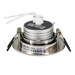 3 KIT LED recessed luminaire with G4 bulb 12V 4W 3000K 300Lumen