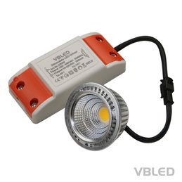 RGB+WW Illuminante dimmerabile con telecomando - MR16/GU5.3 -3000K 7W