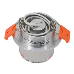 Luminaria LED empotrable con bombilla G4 12VDC 3W 3000K 300Lumen