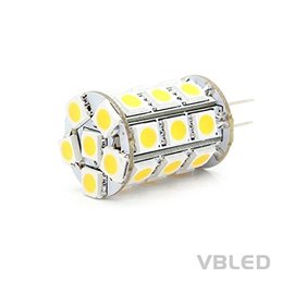 Luminaria LED empotrable con bombilla G4 12VDC 3W 3000K 300Lumen