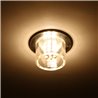 Luminaria LED empotrable con bombilla G4 12VDC 3W 3000K 300Lumen