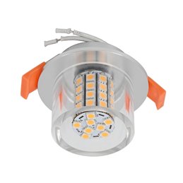 VBLED LED COB inbouwspot - rond - gegoten - geborsteld - 7W