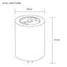 VBLED LED bulb pin base lamp warm white - G4 - 3W