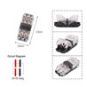 Easy-Install 2-Pin Wiring Branch Plug for Thin Wires
