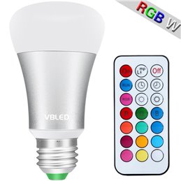 VBLED - LED-Lampe, LED-Treiber, Dimmer online beim Hersteller kaufen|LED Leuchtmittel RGB+WW Stiftsockellampe SET inkl. IR Fernbedienung - G4 - 0,8W