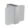 Aplique LED VBLED con doble elemento de cristal 6W