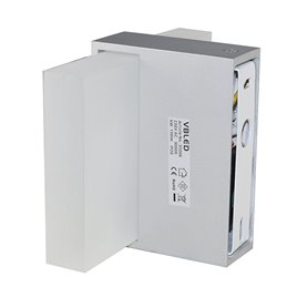 Aplique LED VBLED con doble elemento de cristal 6W