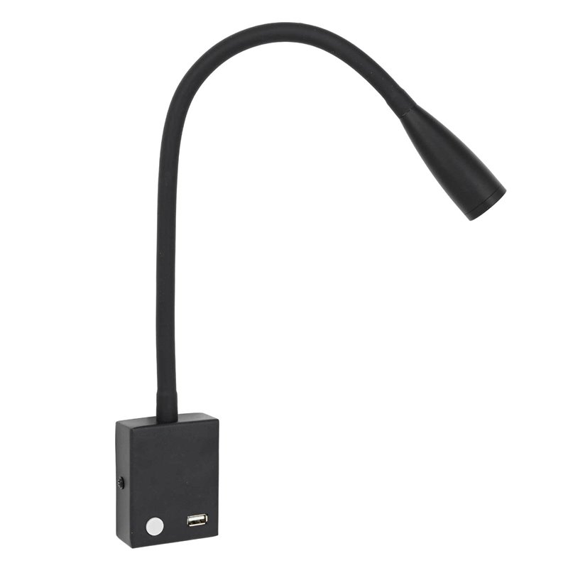 Comprar aplique de lectura LED con base de carga USB