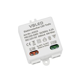 Set van 4 LED Aluminium Mini Inbouwspots 3000K met 6W LED Transformator - Zwart