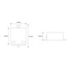 Alimentatore LED a tensione costante / 12V DC / 6W
