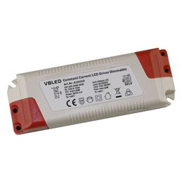 Fuente de alimentación LED de corriente constante / 320-350mA / 7W