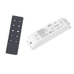 "INATUS" SET - LED Dimmer 12-24V DC 240-480W incl 1-channel remote control