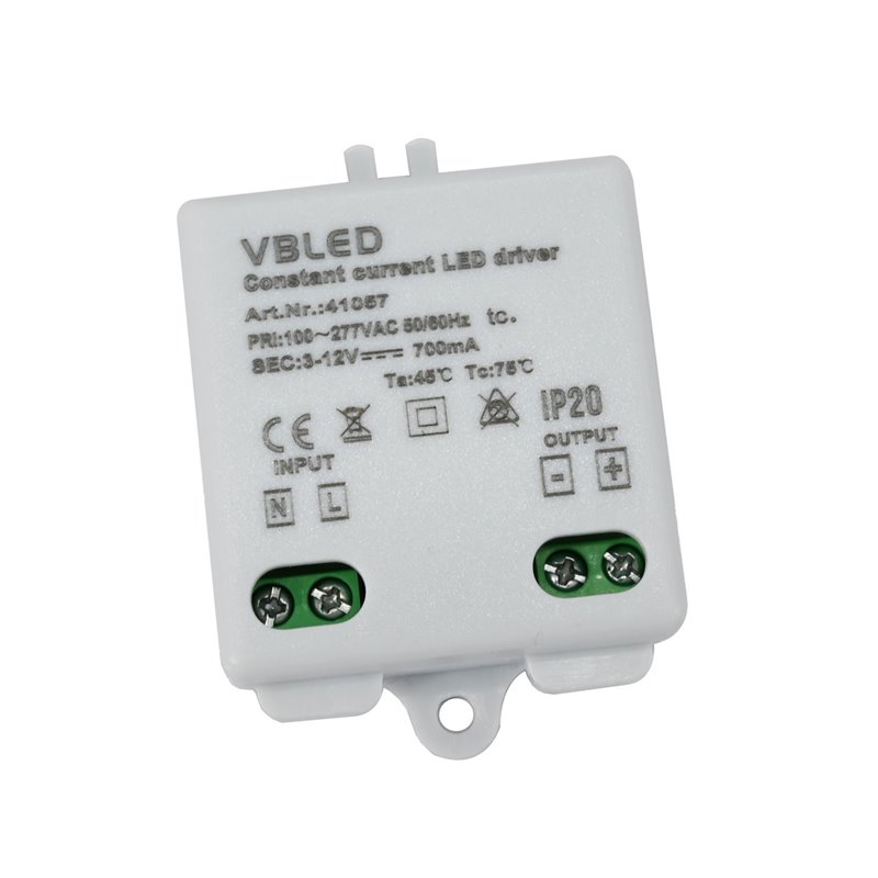 Bloc d’alimentation LED à courant constant – 700mA – puissance de sortie 10W Bloc d’alimentation LED à courant constant – 700mA – puissance de sortie 10W