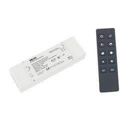 "INATUS" SET - LED Dimmer 12-24V DC 240-480W incl 1-channel remote control