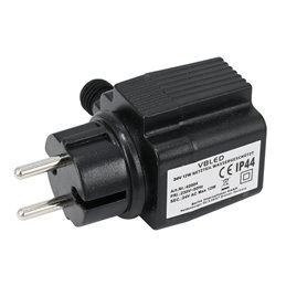 Outdoor plug-in power supply 24V AC 12W IP44