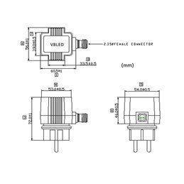 VBLED - LED-Lampe, LED-Treiber, Dimmer online beim Hersteller kaufen|Außen Steckernetzteil 24V AC 12W IP44