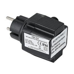 Outdoor plug-in power supply 24V AC 12W IP44