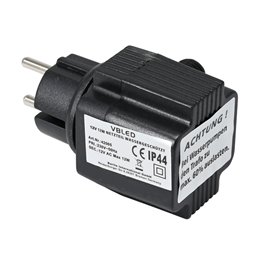 Outdoor plug-in power supply unit constant voltage / 12V AC / 12W / IP44