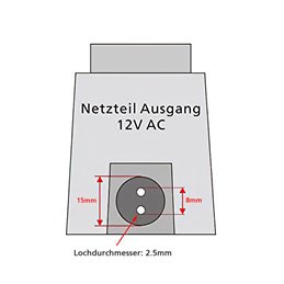 VBLED - LED-Lampe, LED-Treiber, Dimmer online beim Hersteller kaufen|Außen Steckernetzteil 12V AC 45W IP67