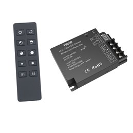 "INATUS" SET - LED Dimmer 12-24V DC 240-480W incl 1-Kanal Fernbedienung