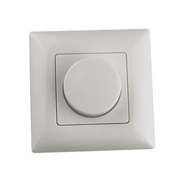 "iNatus" RGBW wall control 4-channel, touch glass white 12-24VDC