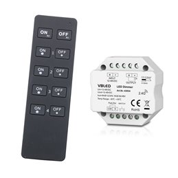 "INATUS" SET - LED Dimmer 12-24V DC 240-480W incl 1-channel remote control