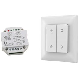 "Inatus" RF light switch wall remote control switch KIT incl. dimmer - 230V - Max 1A