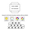 iNatus RF LED controller voor single colour, dual colour, RGB, of RGB+W LED strips