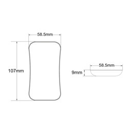 "Inatus" 2.4G RF RGBW afstandsbediening (27 knoppen)