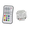 sET "INATUS" - Regolatore dimmer wireless per strisce LED RGB o RGB+W 12-24V DC