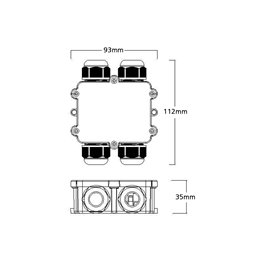 VBLED - LED-Lampe, LED-Treiber, Dimmer online beim Hersteller kaufen|LED dimmer mit 1-Kanal Funk Fernbedienung 12-24V DC IP68 für Garten Beleuchtung