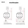 ZigBee controller 230V flush-mounted LED Dimmer Smart Home