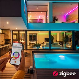 Zigbee 3.0 Regulador de luz LED 12-24V Max.15A