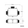 3-fold cable junction box incl. quick connector IP66