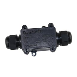 Waterproof rubber plug for cable junction box